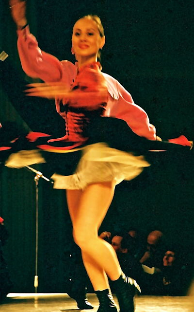 Ballett-Tänzerin in St. Petersburg